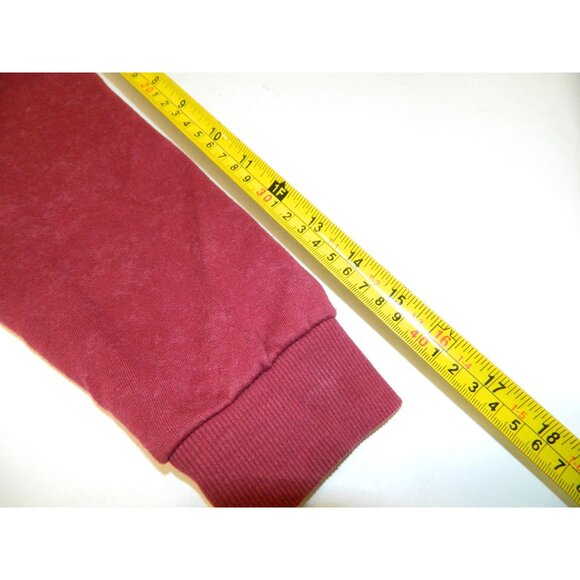 Harry Potter Burgundy Hoodie XXS With Hedwig Graphic Cotton Blend Kangaroo Pocke - Picture 8 of 10